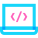 Laptop Coding icon