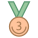 Медаль за третье место icon