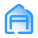 Garagem aberta icon