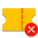 Delete Ticket icon