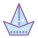 Бумажный кораблик icon