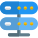 Server network and switches for the multiple users icon