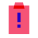 Warning Battery icon