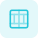 Split section table spreadsheet table selection interface icon