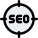 Serach engine optimization work on a target icon