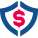 Shield With a Dollar Sign icon