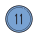 11 Circled C icon