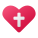 croce del cuore icon