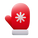 Рождественская варежка icon