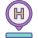 hotel location icon