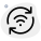 Wireless internet connectivity with application update icon