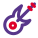 Music bass with the guitar like shape music instrument icon