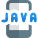 Java operating system on a cell phone icon