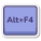 Alt + F4 키 icon