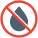 No Liquid icon