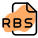 RBS File Association format contains audio data and is often encoded at lower bits icon