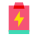 bateria de carga media icon