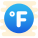 Symbole Fahrenheit icon