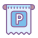 billete de estacionamiento icon
