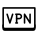 VPNステータスバーのアイコン icon