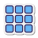 Сетка 3х3 icon