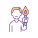 Believer With Lighted Candle icon