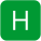 H icon