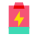 batterie faible en charge icon