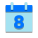 Kalender 8 icon