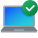 Laptop verificado icon