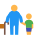 abuelo con un niño tipo 2 icon