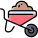 Wheelbarrow icon