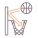 Terrain de basket icon