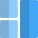 Right sidebar grid panel with boxes in section icon