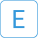 E icon