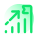 Growth And Flag icon