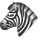 斑马表情符号 icon