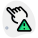 Fatal error symbol notification alert isolated on white background icon