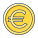 外部コイン通貨と暗号通貨の記号-自由に塗りつぶされたアウトライン-パーフェクト-カラッシュ-4 icon