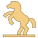 Statue équestre icon