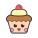 Petit gâteau kawaii icon