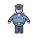 Policial gordo icon