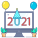 Year 2021 icon