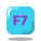 F7 键 icon