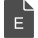 E File icon