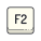 tasto f2 icon
