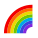 emoji arcobaleno icon