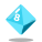 Octahedron icon