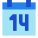 Calendrier 14 icon