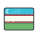 Flag Of Uzbekistan icon